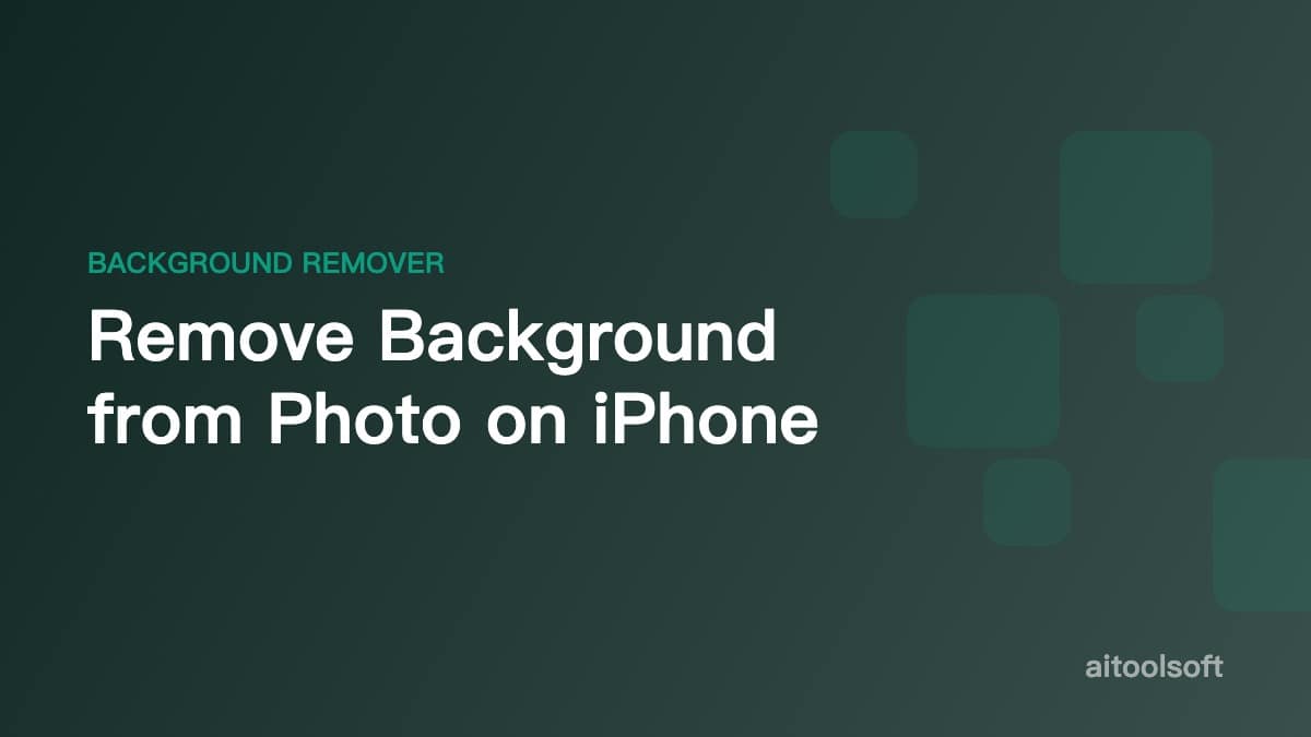 Remove Background from Photo on iPhone: Free & Paid Ways