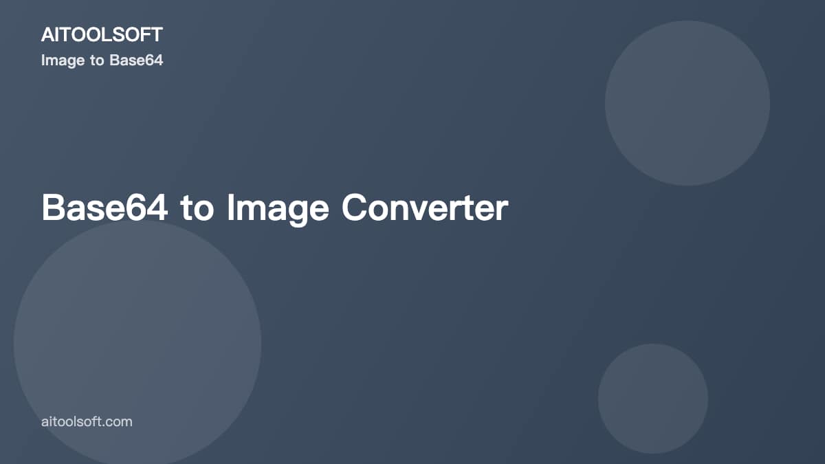 Base64 to Image Converter: Decode Base64 Online