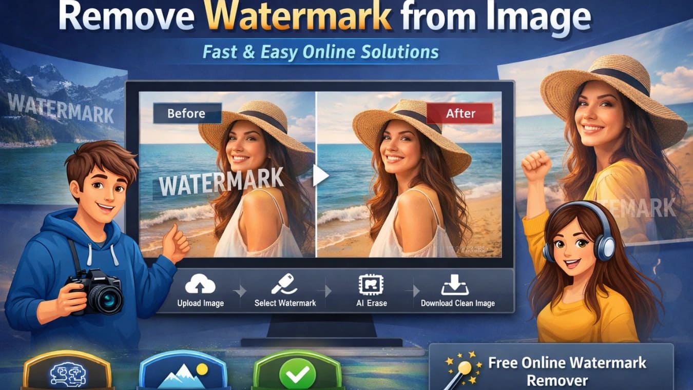how to remove watermark from image
