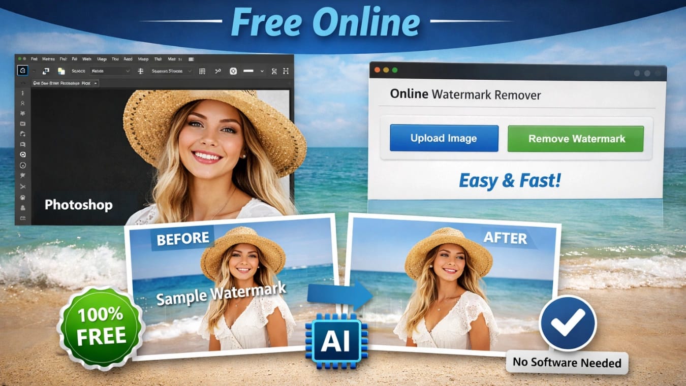eliminar marca de agua de una imagen gratis