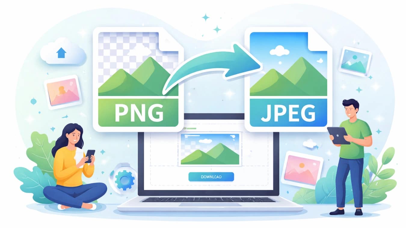 PNG to JPEG Converter Online Free