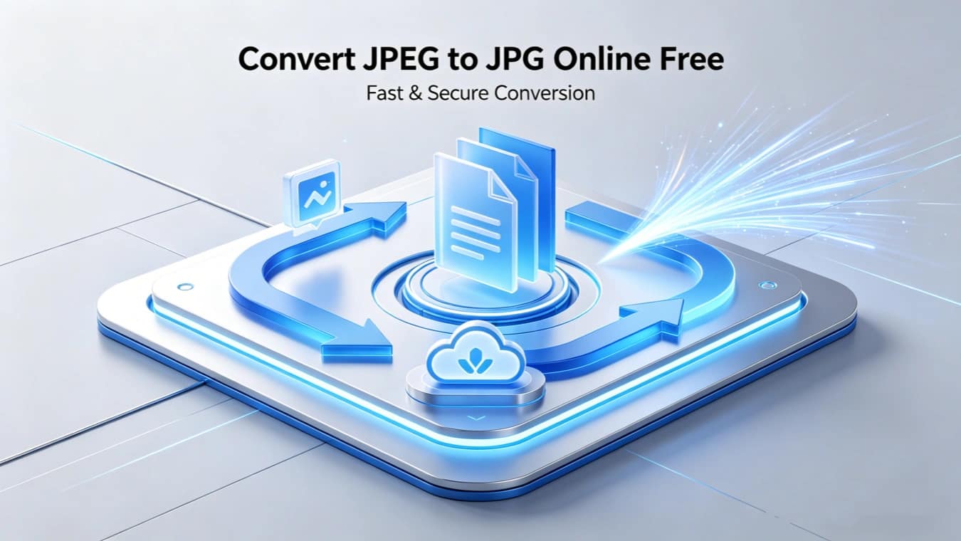 Convert JPEG to JPG Online