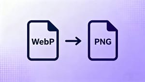 webp para png