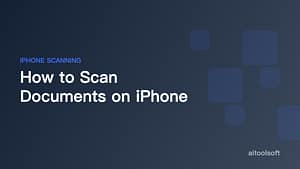 So scannen Sie Dokumente auf dem iPhone (kostenlose integrierte Funktion + Apps)