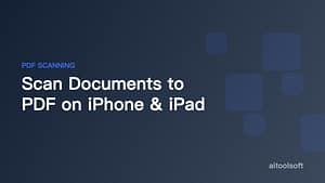 Dokumente auf dem iPhone und iPad als PDF scannen: Die vollständige Anleitung