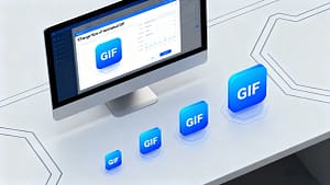 Modifier la taille d'un GIF animé en ligne gratuitement