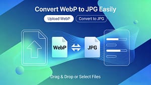 Converta WebP para JPG facilmente