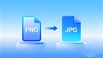 Convertitore da PNG a JPG online