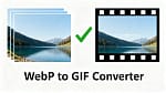 Convertire WebP in GIF